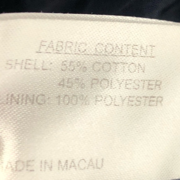 Gallery Navy Blue collared mid weight jacket small - Picture 8 of 10